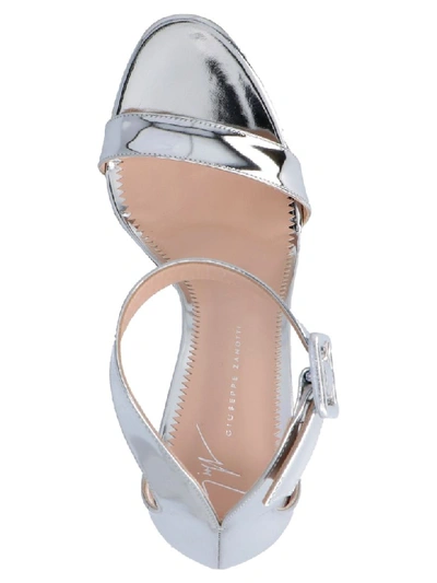 Shop Giuseppe Zanotti Basic Shoes In Silver