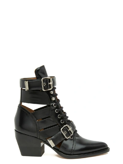 Shop Chloé Rylee Shoes In Black