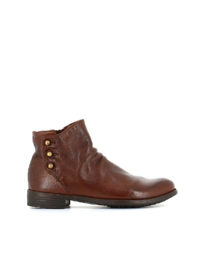 Shop Officine Creative Ankle Boots Mars/005 In Cigar