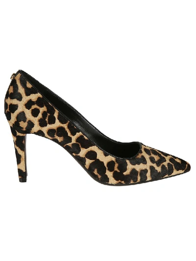 Shop Michael Kors Dorothy Flex Pumps In Black/beige