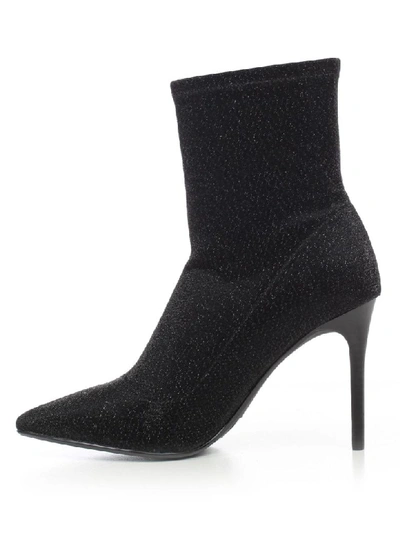 Shop Kendall + Kylie Ankle Boots In Black Sparkle