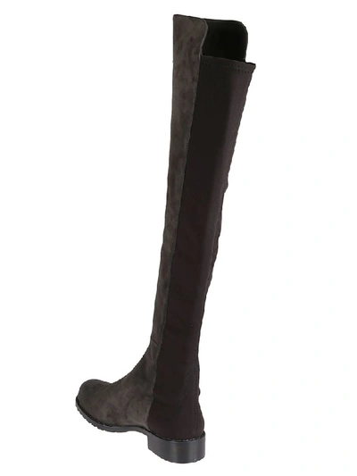 Shop Stuart Weitzman 5050 Over-the-knee Boots In Asphalt