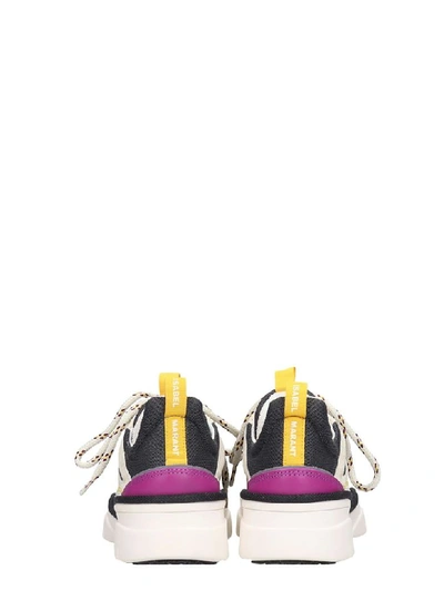 Shop Isabel Marant Kindsay Baskets Sneakers In Grey Suede And Fabric