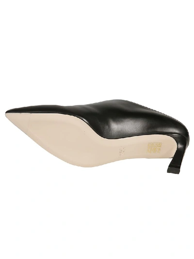 Shop Stuart Weitzman Mira Mules In Black