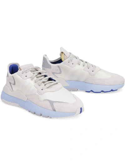 Shop Adidas Originals Nite Jogger Low-top Sneakers In Panna