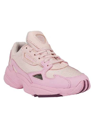 Shop Adidas Originals Falcon Sneakers In Icey Pink