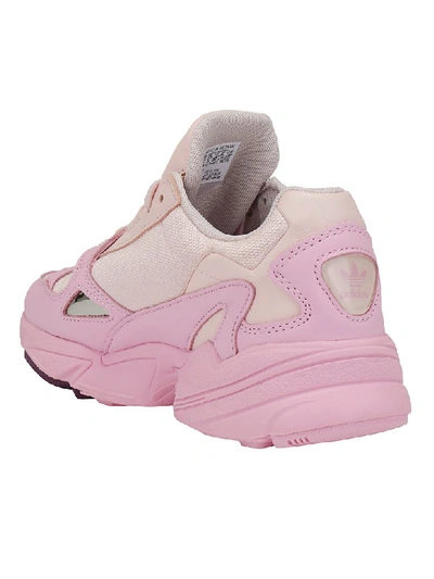 Shop Adidas Originals Falcon Sneakers In Icey Pink