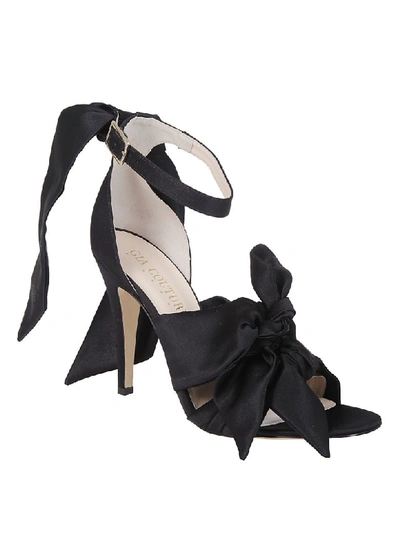 Shop Gia Couture Katia Sandals In Black