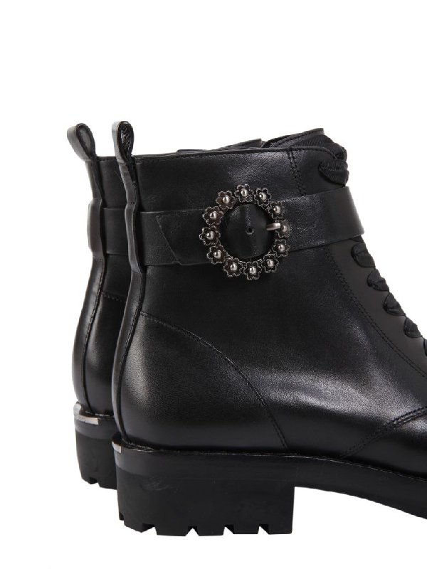 michael kors ryder leather ankle boot