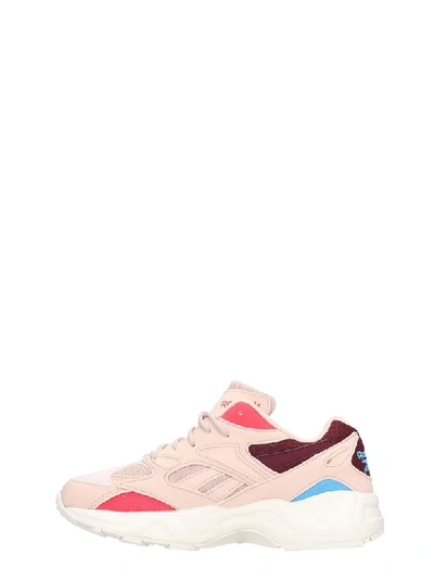 Shop Reebok Aztrek 96 Sneakers In Rose-pink Leather