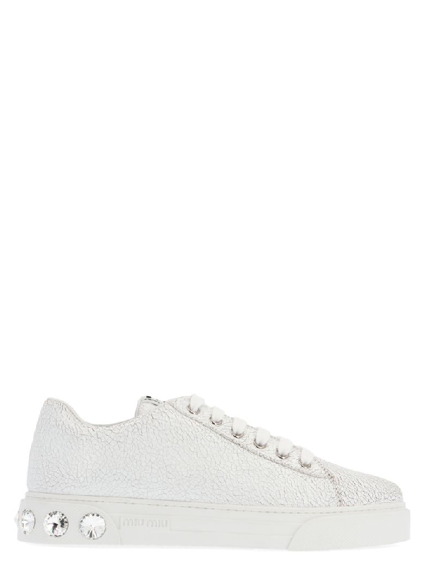 miu miu white shoes