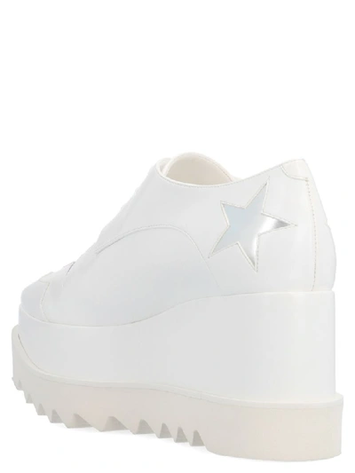 Shop Stella Mccartney Elyse Wedge In White