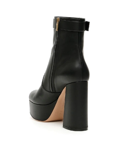 Shop Gianvito Rossi Platform Boots In Black (black)