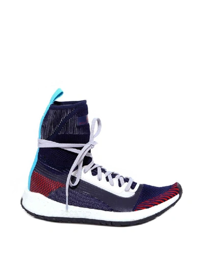 Shop Adidas By Stella Mccartney Pulse Boost Hd Mid Sneakers In Multicolor