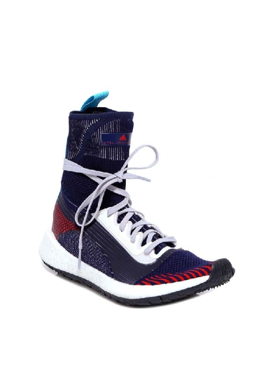 Shop Adidas By Stella Mccartney Pulse Boost Hd Mid Sneakers In Multicolor