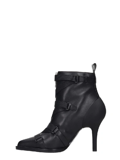 Shop Chloé High Heels Ankle Boots In Black Leather