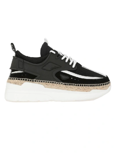 Shop Kenzo K-lastic Sneaker In Black