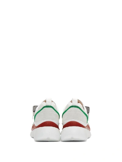 Shop Chloé Sonnie Low Top Sneakers In Jungle Green