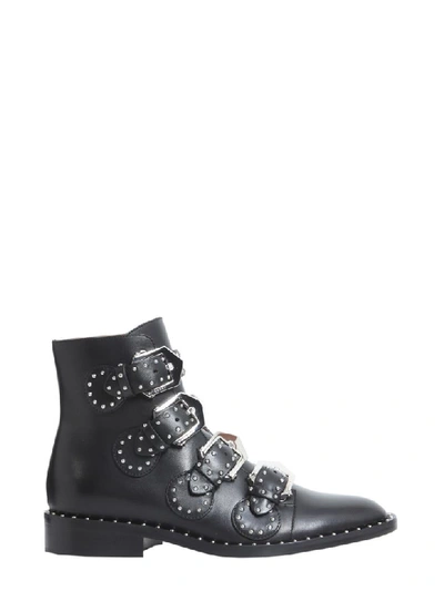 Shop Givenchy Elegant Studs Low Boot In Nero