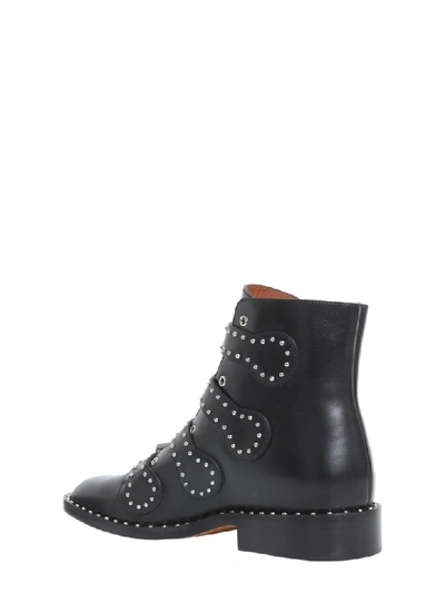 Shop Givenchy Elegant Studs Low Boot In Nero