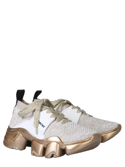 Shop Givenchy Sock Jaw Sneaker In Oro