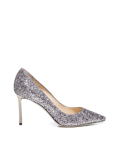 Shop Jimmy Choo Romy 85 High-heeled Shoe In Light Lilac