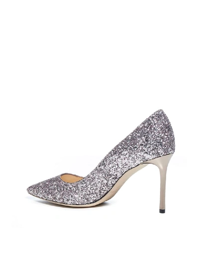 Shop Jimmy Choo Romy 85 High-heeled Shoe In Light Lilac