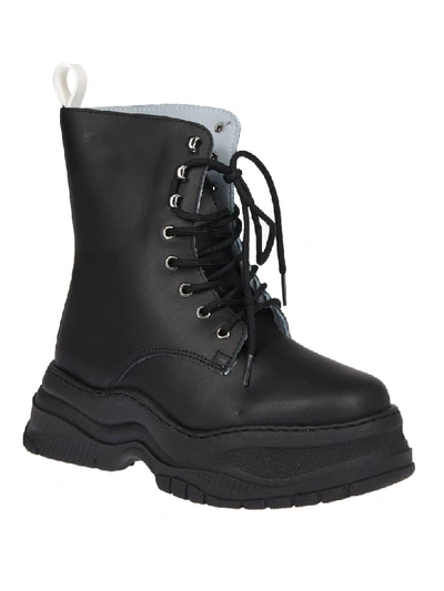 Shop Chiara Ferragni Black Army Boot