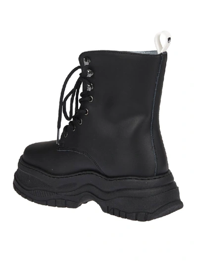 Shop Chiara Ferragni Black Army Boot