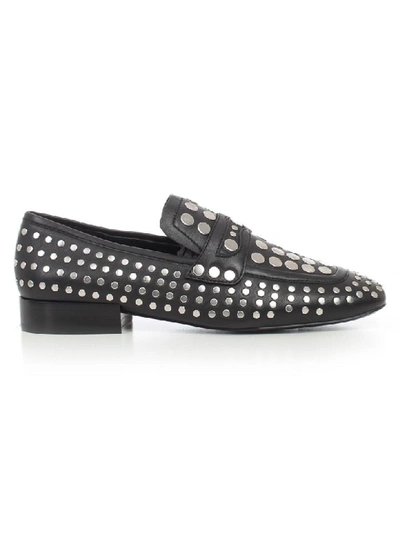 Shop Ash Loafers W/studs Ono In Black
