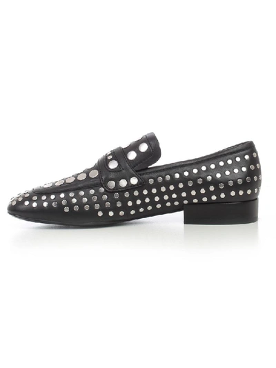 Shop Ash Loafers W/studs Ono In Black