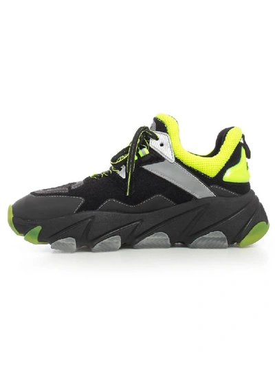 Shop Ash Sneakers Reflex In Black Grey Yellow