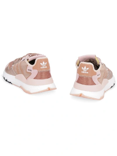 Shop Adidas Originals Nite Jogger Low-top Sneakers In Pink