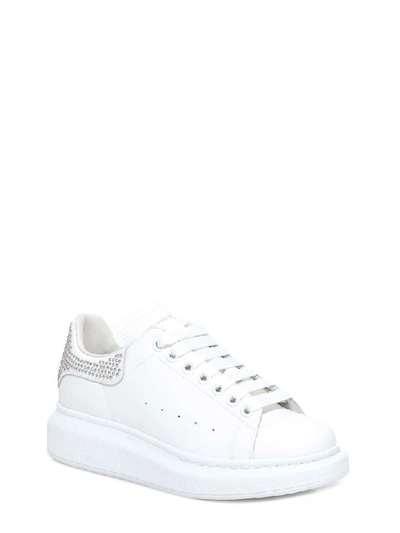 Shop Alexander Mcqueen Larry Sneakers In White