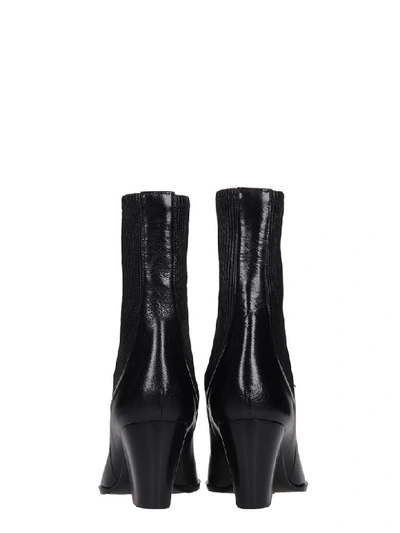 Shop Pierre Hardy Rodeo Ankle Boots In Black Leather