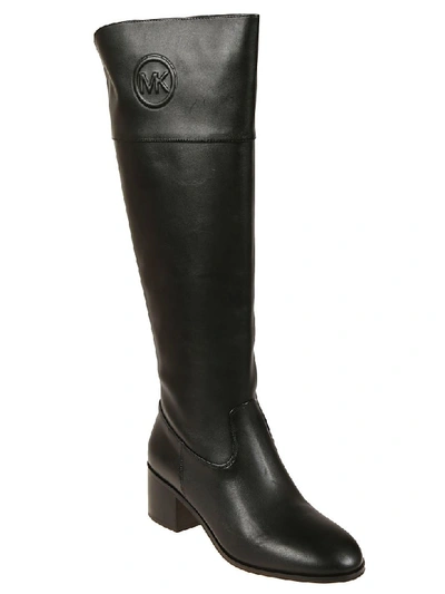 Shop Michael Kors Dylyn Boots In Black