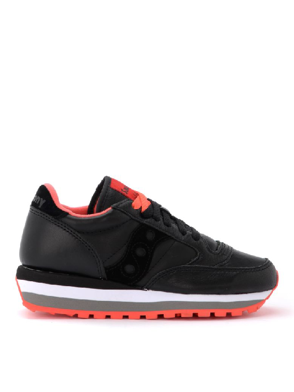 saucony jazz all black