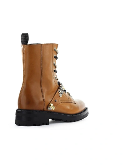 Shop Barracuda Camel Combat Boot In Cammello