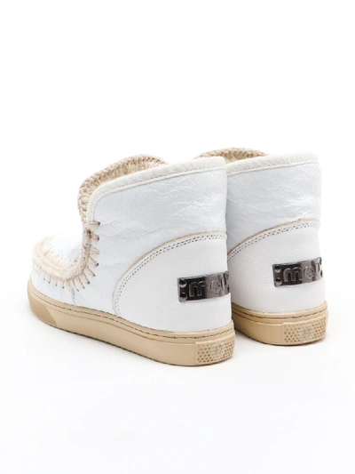 Shop Mou Eskimo Sneaker In White
