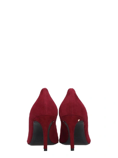 Shop Laurence Dacade Vivette Pumps In Bordeaux Suede