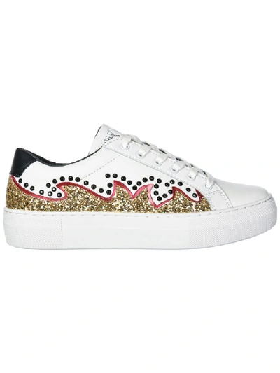 Shop Moa Master Of Arts Victoria Circus Sneakers In Bianco
