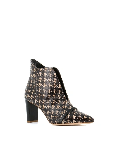 Shop Malone Souliers Ankle Boots Clara Ms In Black/beige