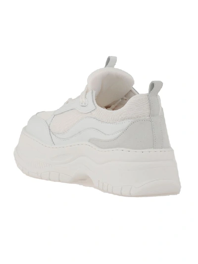 Shop Chiara Ferragni Sneaker Platform In White