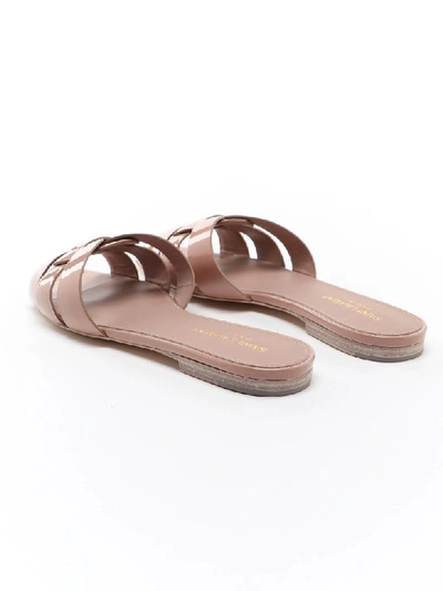 Shop Saint Laurent Nu Pieds Slide Sandal In Nude