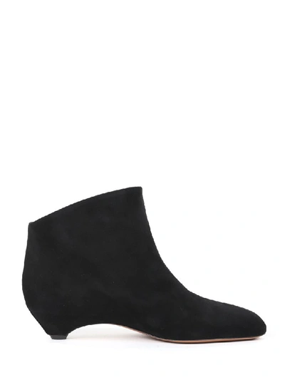 Shop Alaïa Black Suede Boots