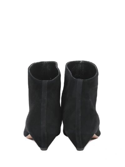Shop Alaïa Black Suede Boots