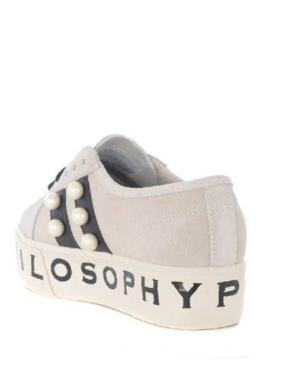 Shop Philosophy Di Lorenzo Serafini Sneakers In Beige