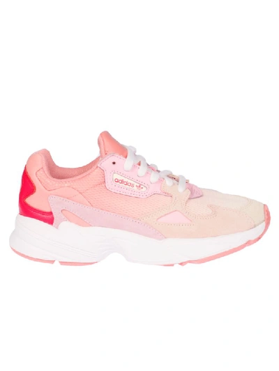 Shop Adidas Originals Falcon W Sneakers In Pink