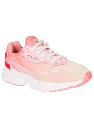 Shop Adidas Originals Falcon W Sneakers In Pink