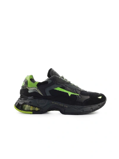 Shop Premiata Sharky 014 Sneaker In Nero (black)